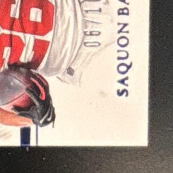 2023 Panini Flawless Saquon Barkley Patches Sapphire /10 New York Giants