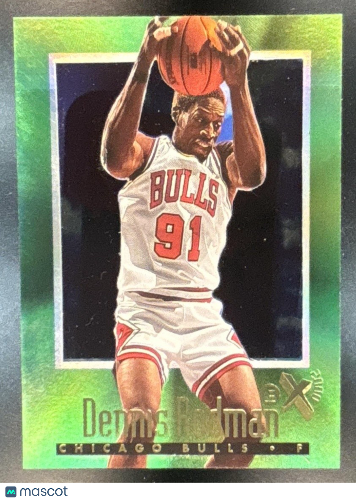 1996 Skybox EX-2000 Dennis Rodman #11 Chicago Bulls