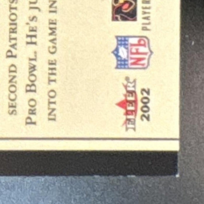 2002 Fleer Premium Tom Brady All Pro Team /1000 #25 New England Patriots