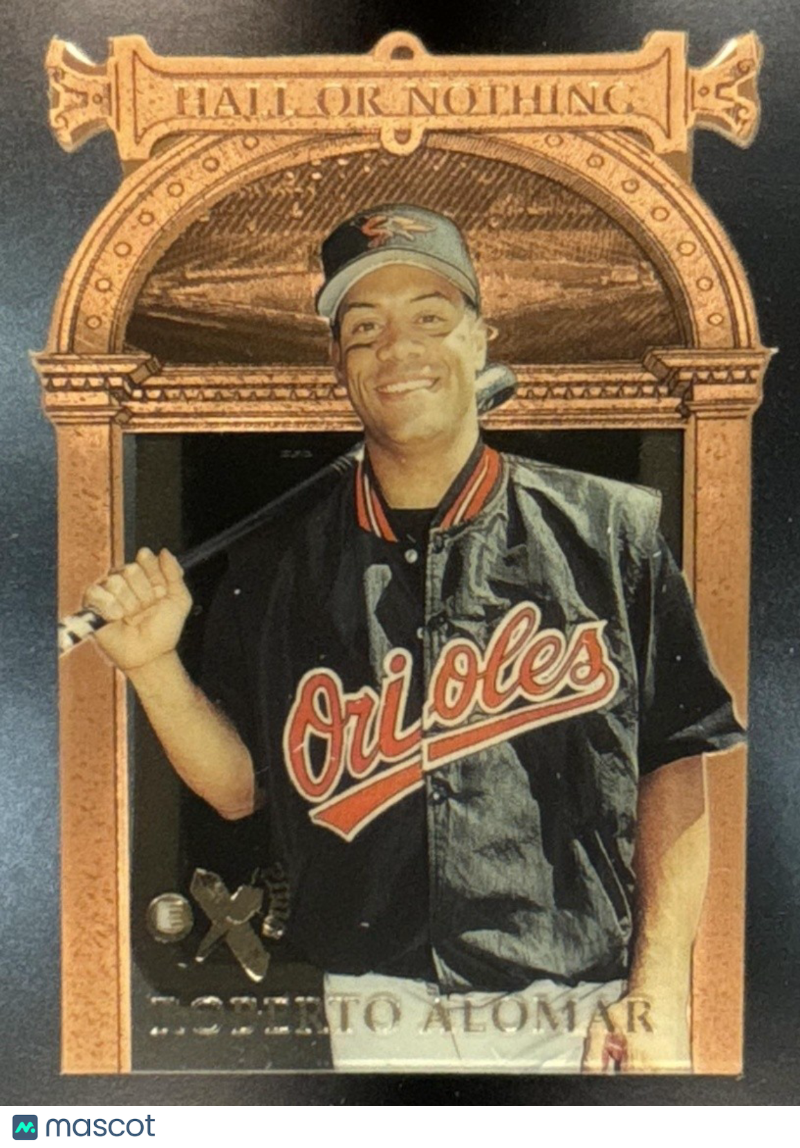 1997 Skybox E-X2000 Roberto Alomar Hall or Nothing Die Cut #19 Orioles