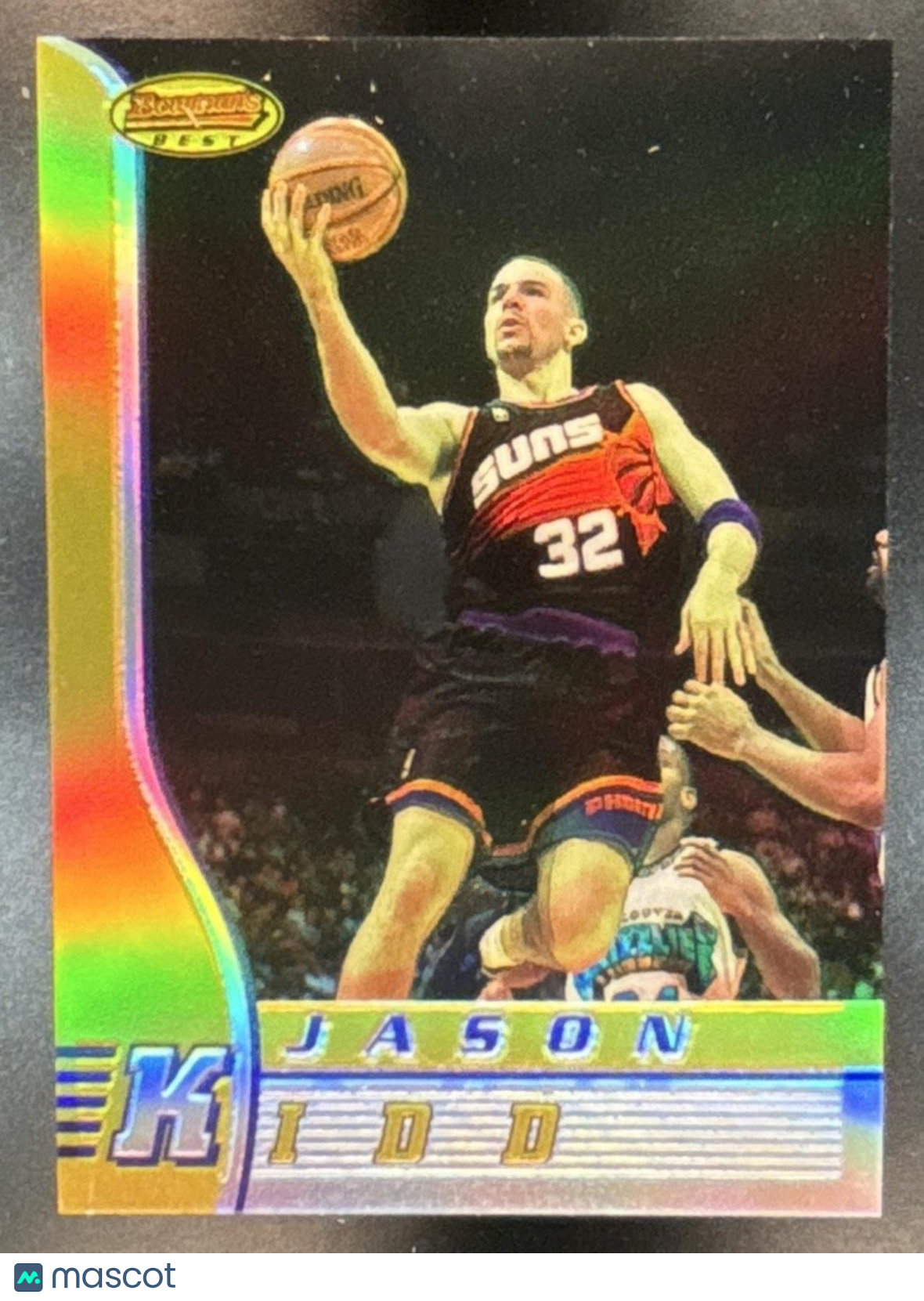 1996-97 Bowman's Best Jason Kidd Refractor #79 Phoenix Suns