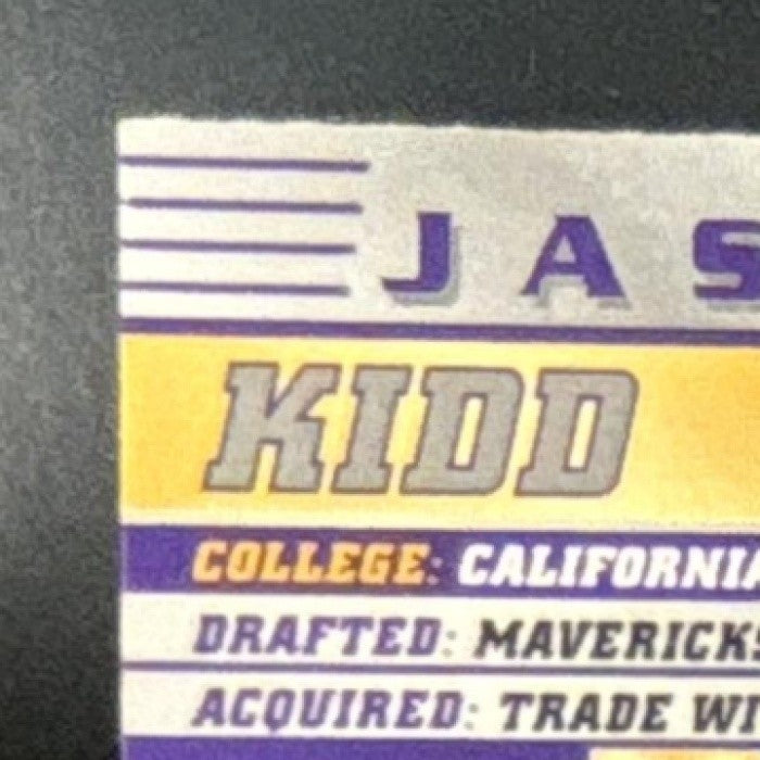 1996-97 Bowman's Best Jason Kidd Refractor #79 Phoenix Suns