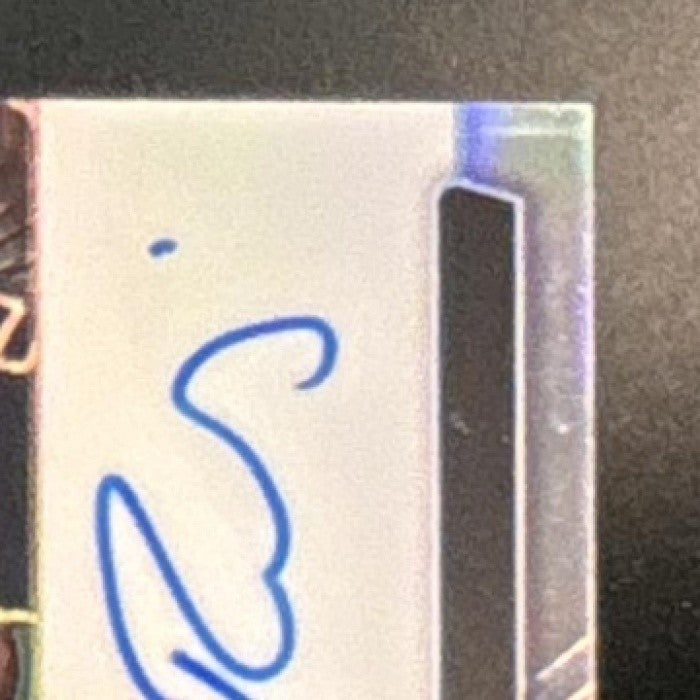2022 Panini Chronicles Cal Raleigh Spectra Jersey Auto /199 #109 MEM RC Mariners