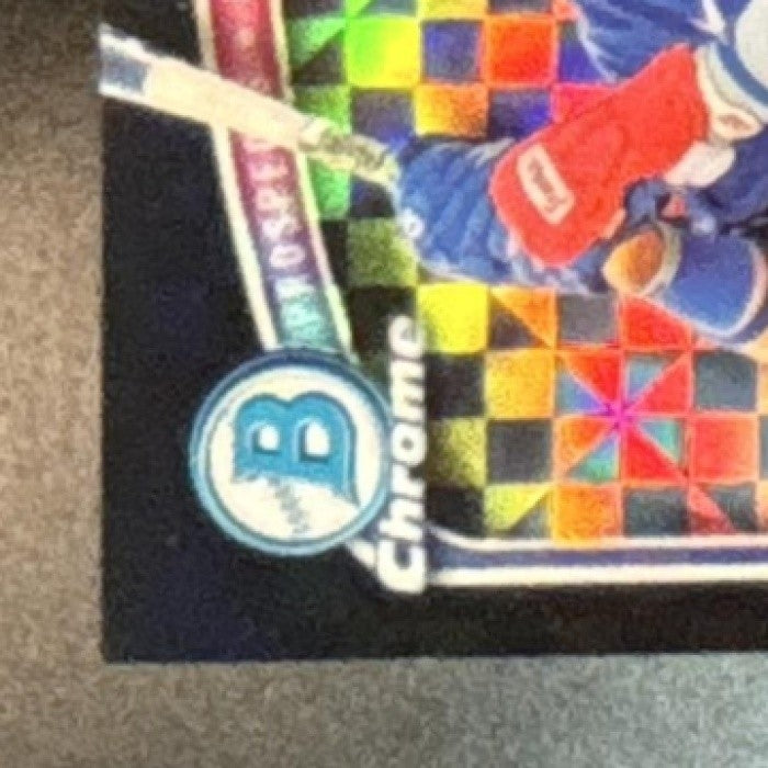 2025 Bowman Draft Yolfran Castillo Chrome Black X-Fractor /10 #BDC-107 Rangers