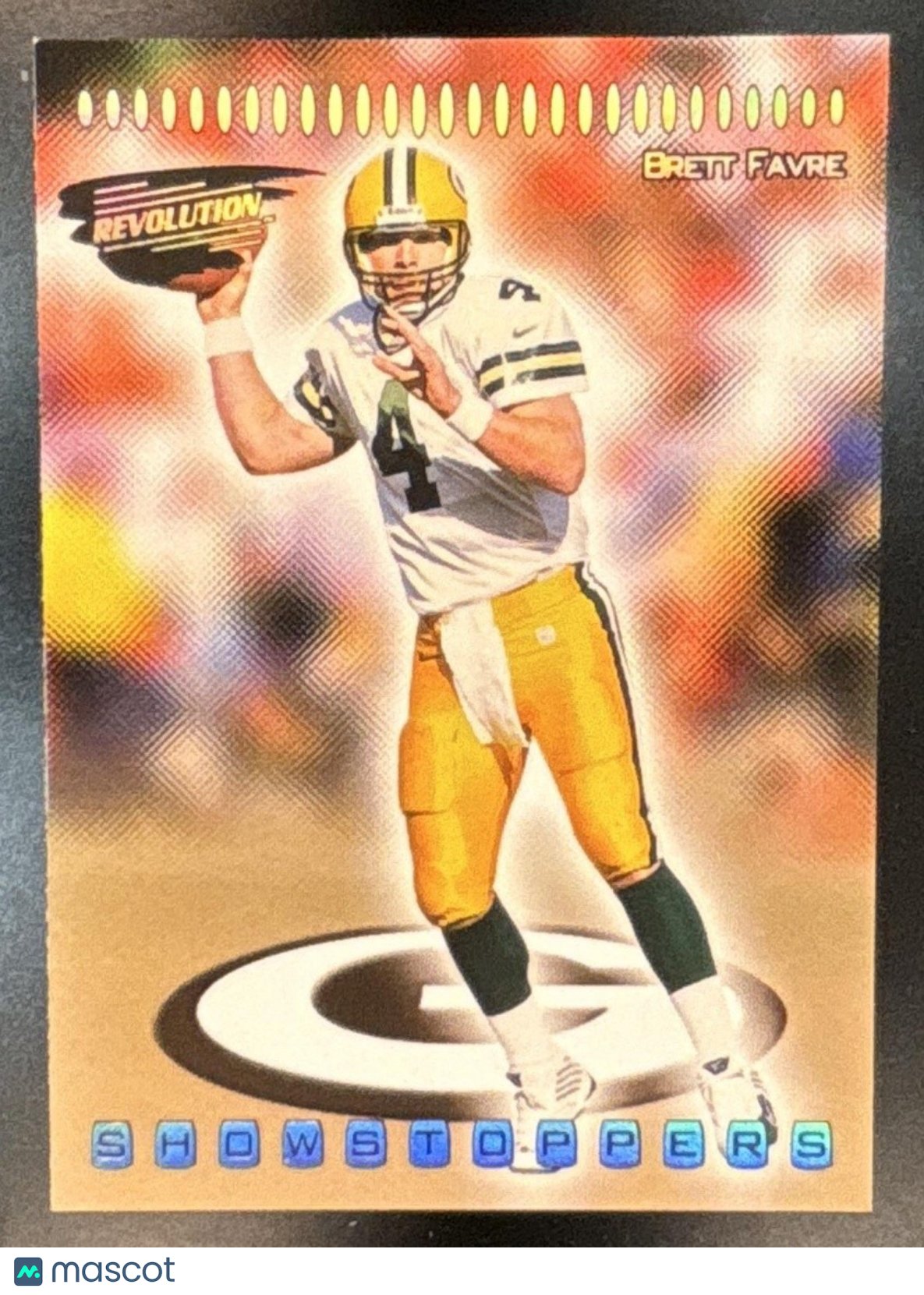 1999 Pacific Revolution Brett Favre Showstoppers Green Bay Packers