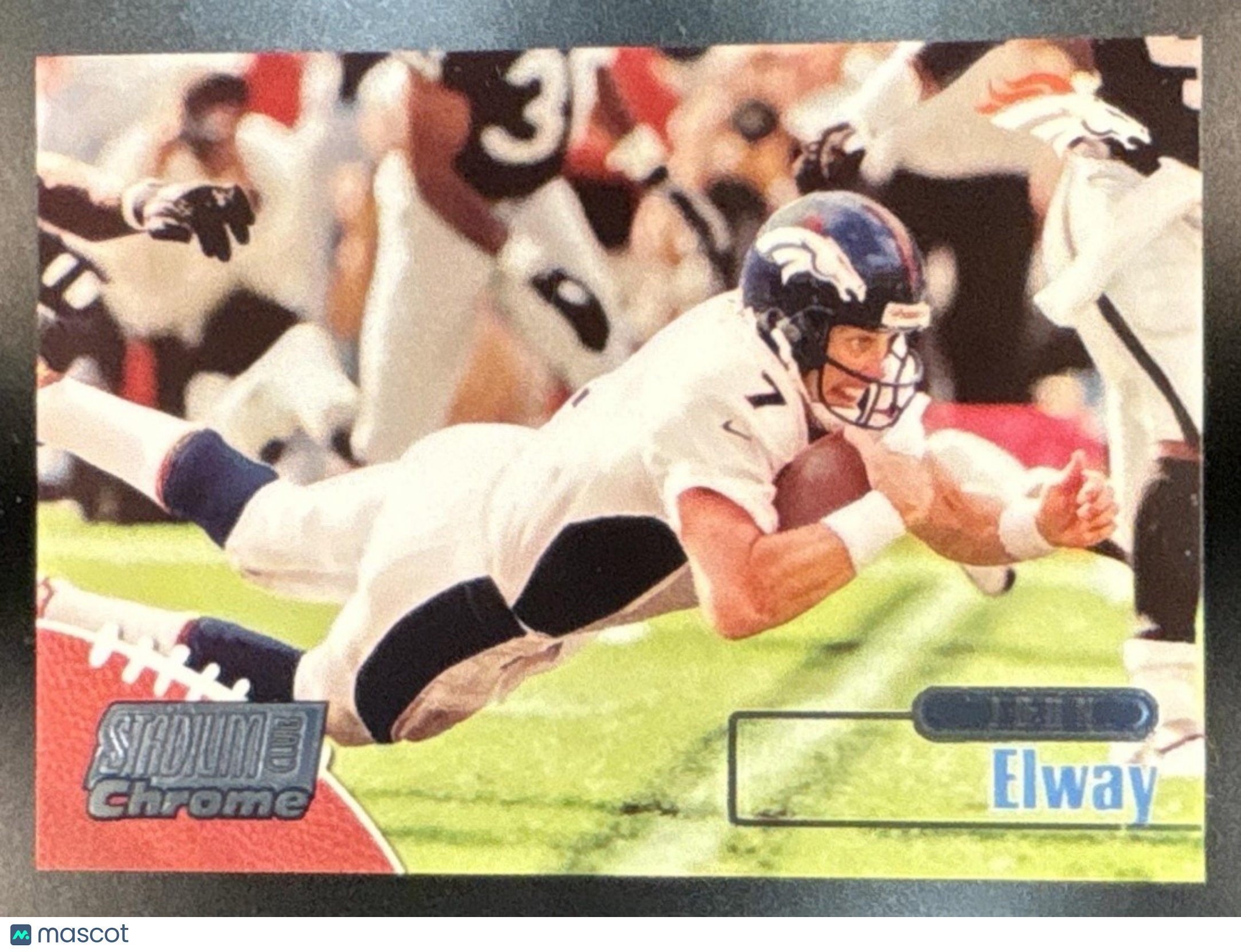 1998 Topps Stadium Club John Elway Chrome #SCC1 Denver Broncos