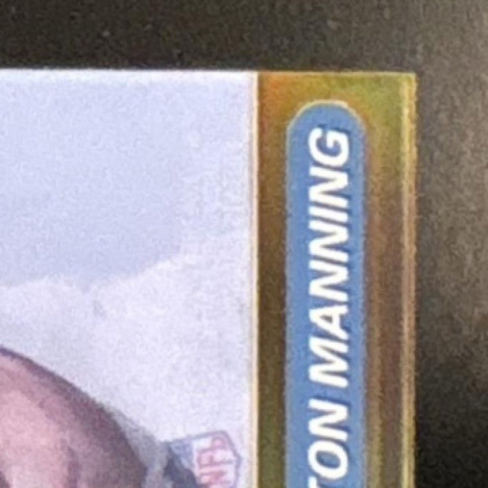 1999 Topps Stadium Club Chrome Peyton Manning Eyes of the Game Refractor Colts