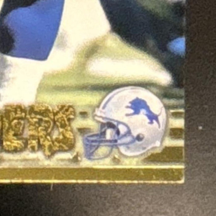 1996 Pacific Barry Sanders Gold Crown Die Cuts #GC-3 Detroit Lions