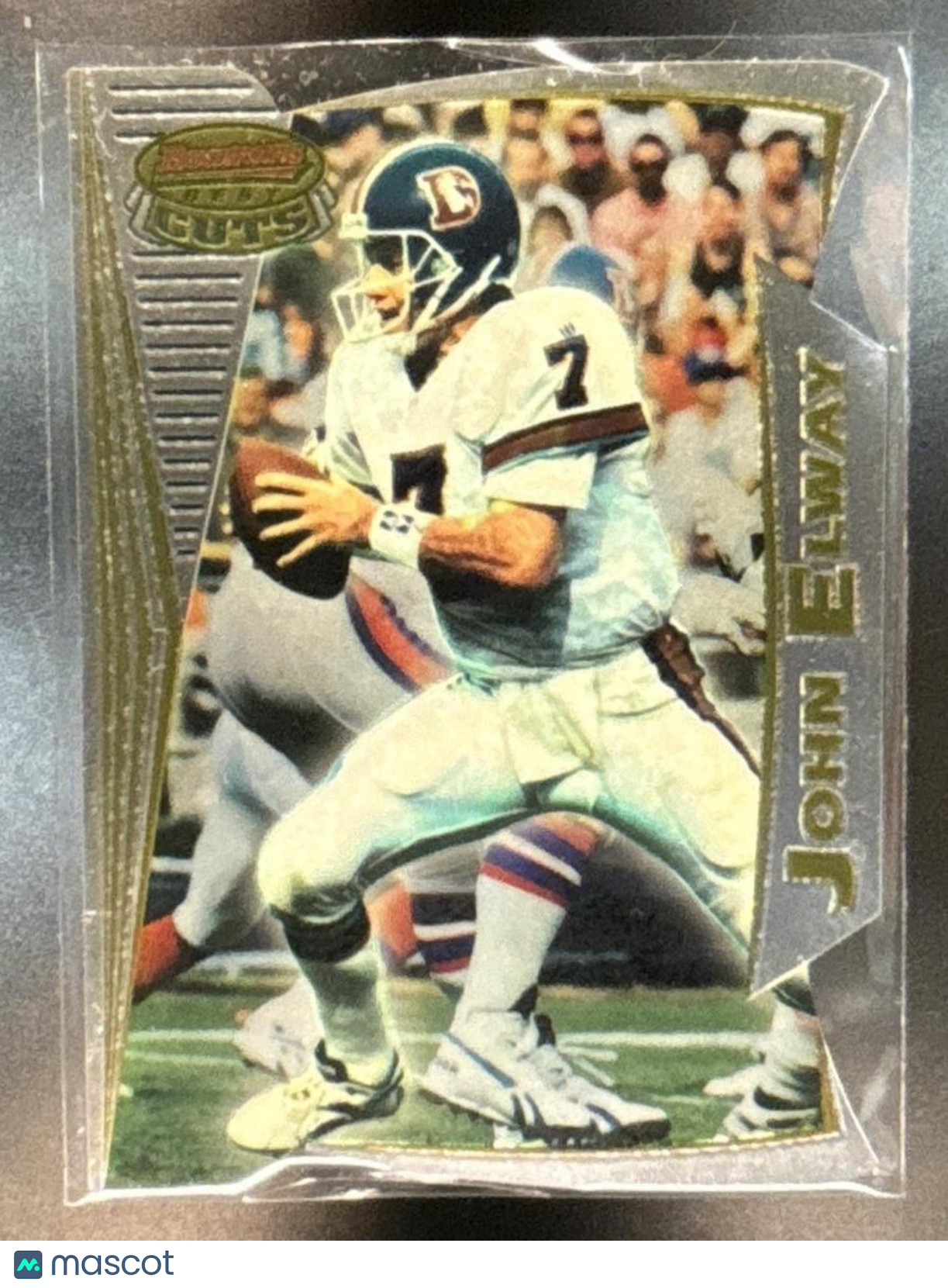 1996 Bowman's Best John Elway Cuts #BC7 Denver Broncos