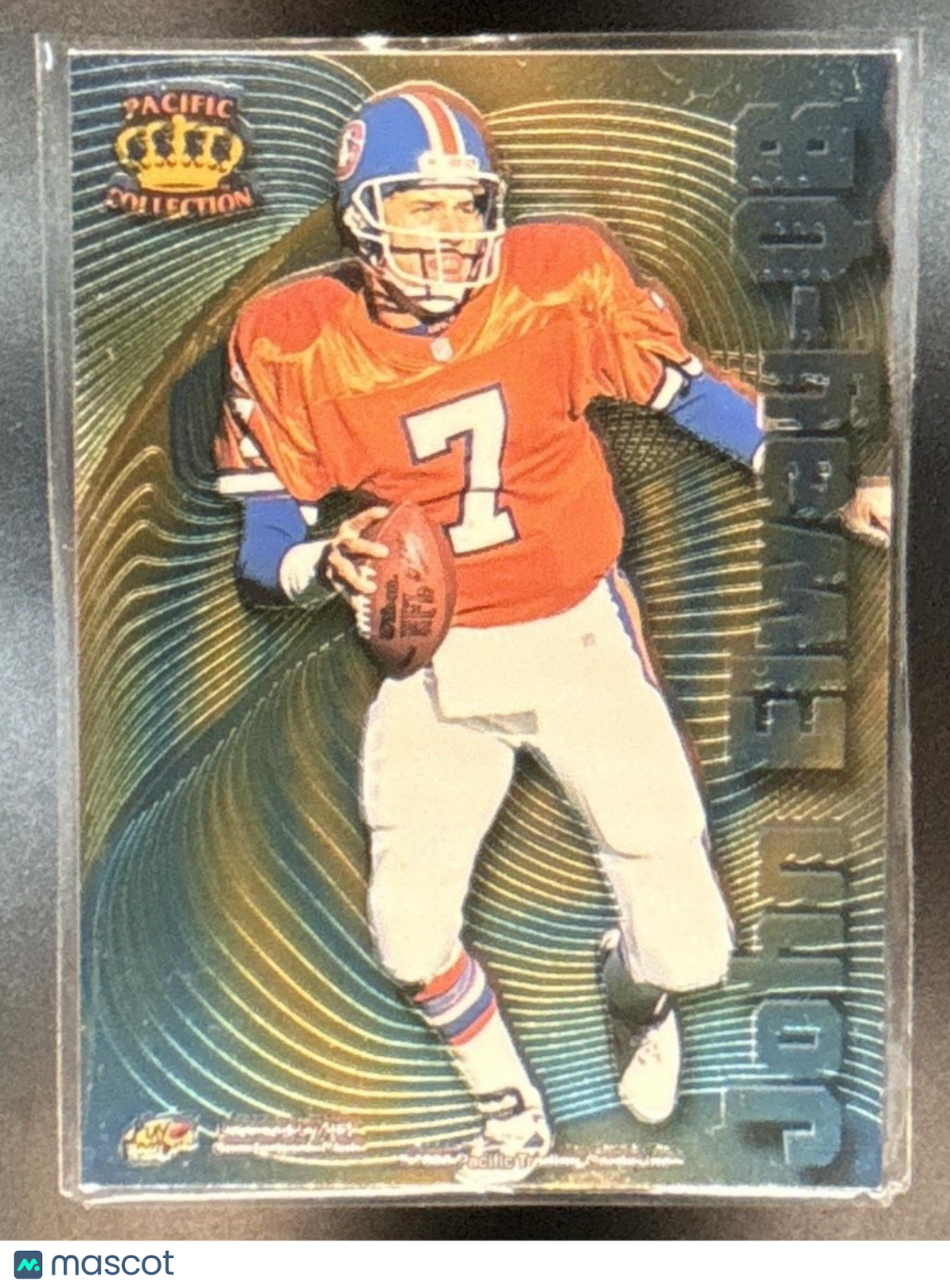1996 Pacific John Elway Anthony Miller Bomb Squad #BS-2 Denver Broncos