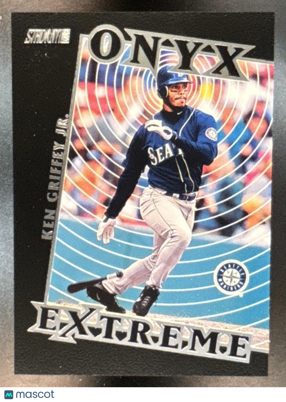 2000 Topps Stadium Club Ken Griffey Jr. Onyx Extreme Die Cuts Seattle Mariners
