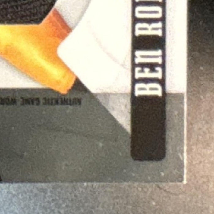 2008 Leaf Limited Ben Roethlisberger Threads /100 #77 MEM Pittsburgh Steelers