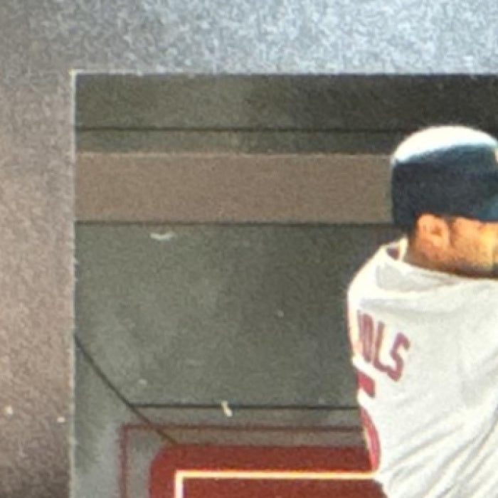 2004 Playoff Prestige Albert Pujols League Leaders Single Foil /100 Cardinals
