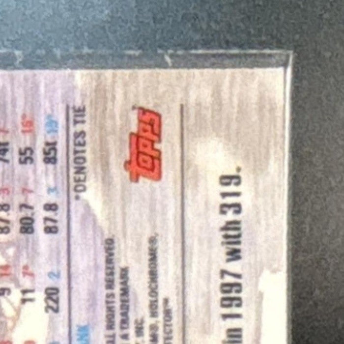 1998 Topps Stadium Club Dan Marino Chrome Miami Dolphins