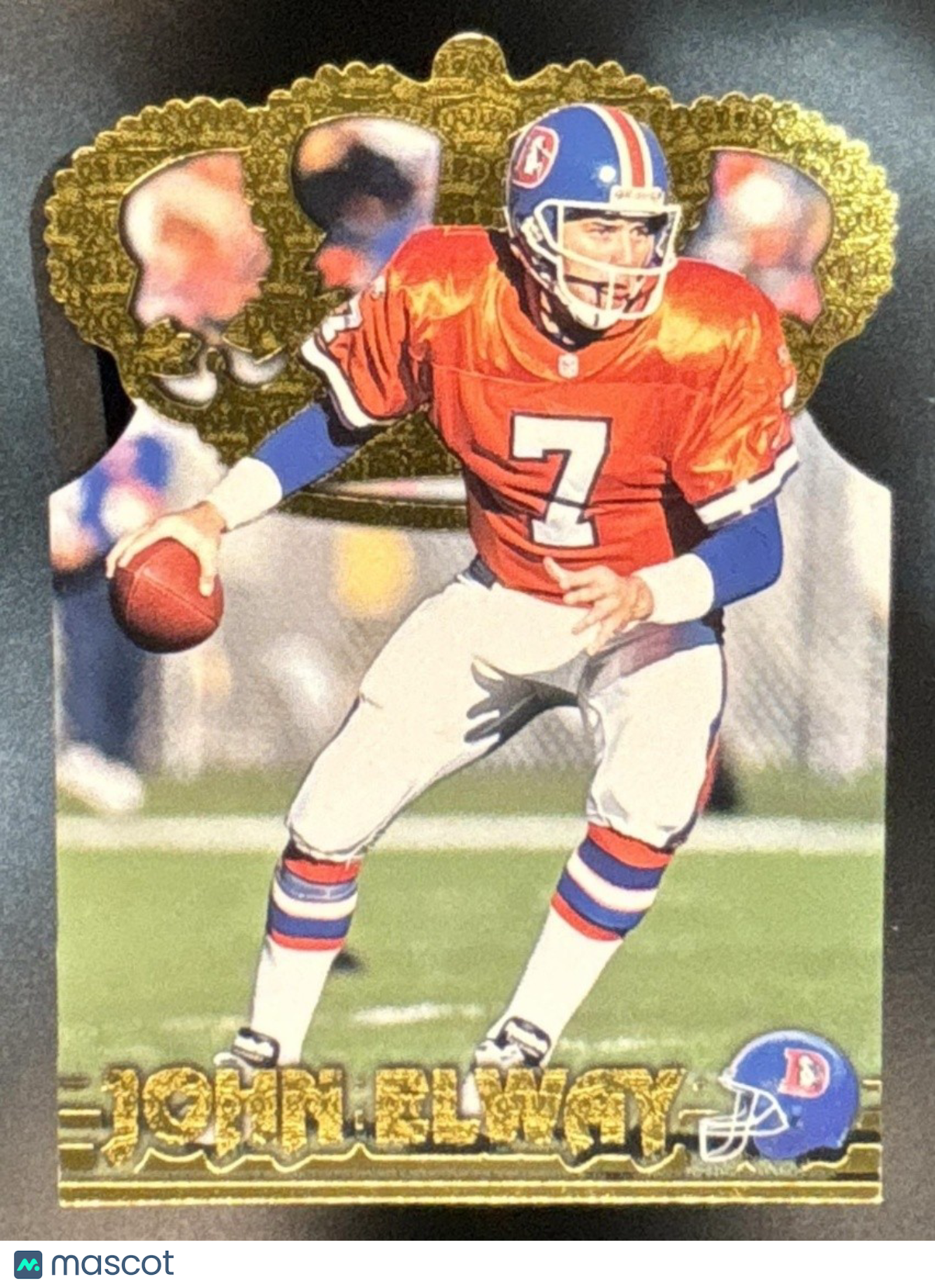1996 Pacific John Elway Gold Crown Die Cuts #GC-6