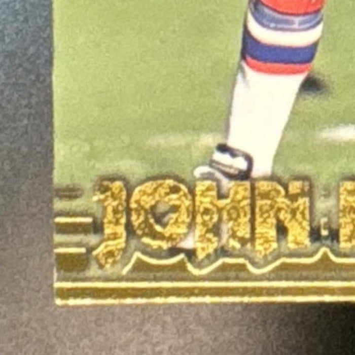 1996 Pacific John Elway Gold Crown Die Cuts #GC-6