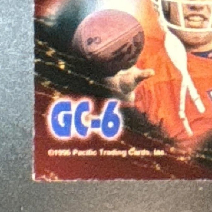 1996 Pacific John Elway Gold Crown Die Cuts #GC-6