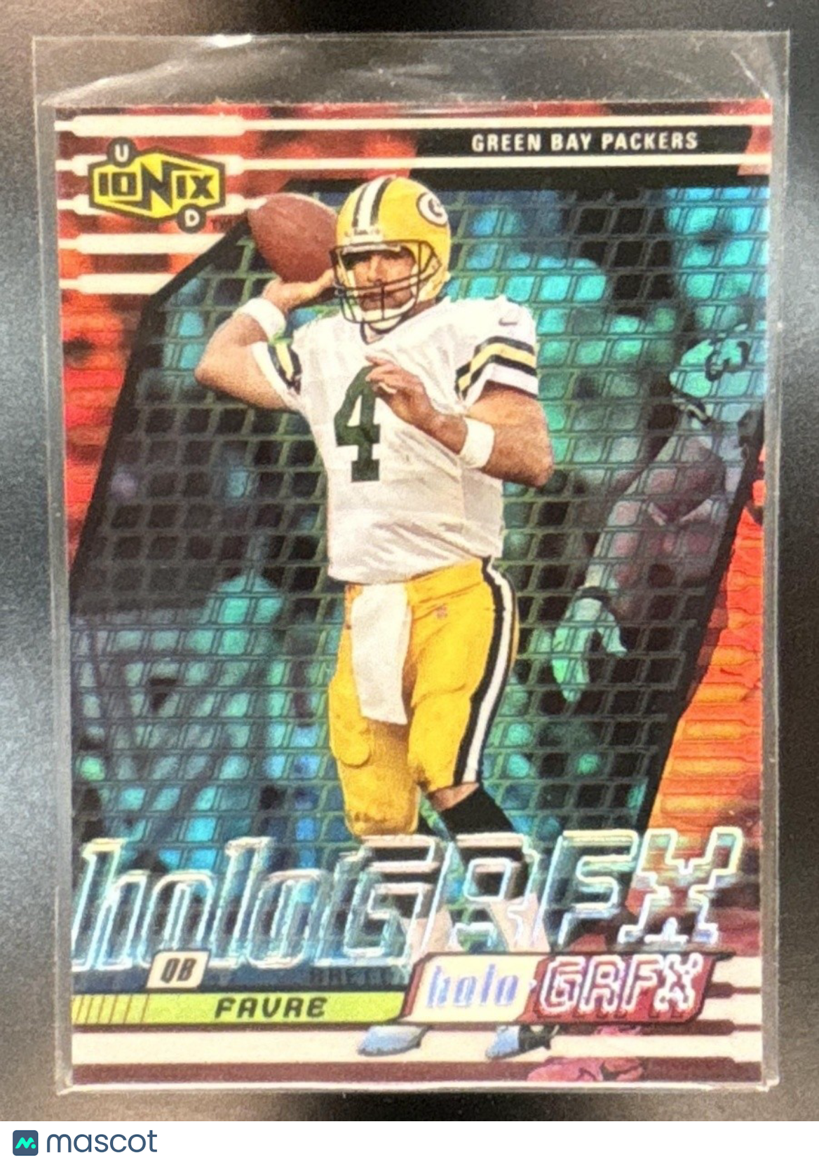 1999 Upper Deck UD Ionix Brett Favre HoloGrFX SSP #H10 Green Bay Packers