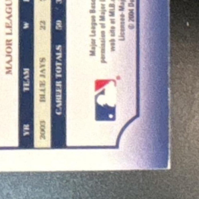 2004 Donruss World Series Roy Halladay Patch /250 Blue Jays