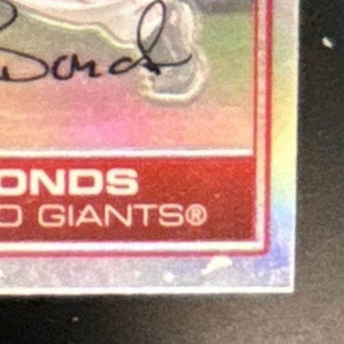 2006 Bowman Chrome Barry Bonds Refractor #200 San Francisco Giants