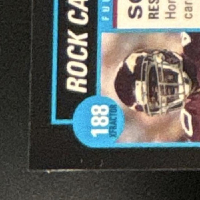 2002 Bowman Chrome Rock Cartwright Xfractors /250 #188 RC Washington Redskins