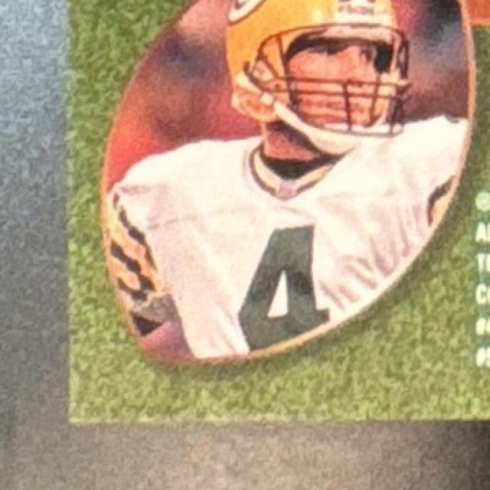 1997 Topps Brett Favre Mystery Finest Bronze #M20 Green Bay Packers