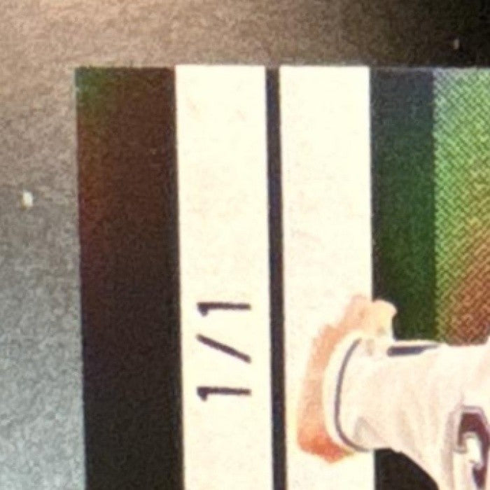 2007 Donruss Elite Extra Edition Tony Butler Signature Status Black 1/1 #49 Auto