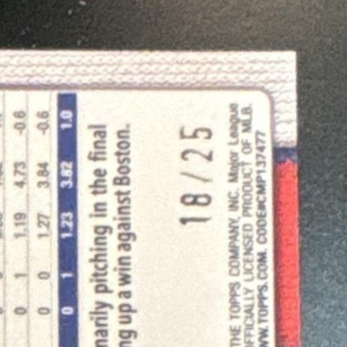 2026 Topps Series 2 Hoby Milner Wood /25 #616 SSP Chicago Cubs