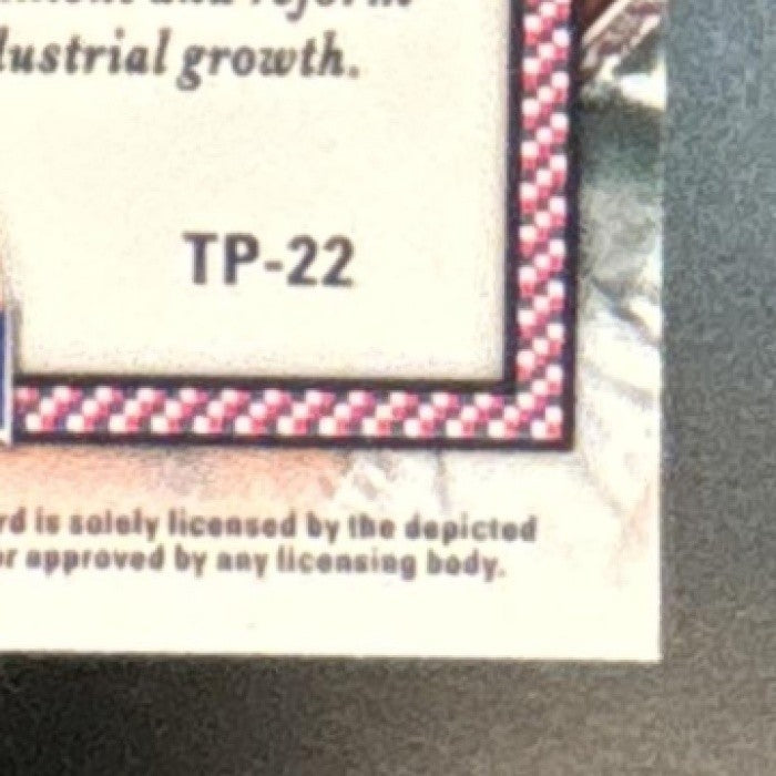 2026 Leaf President's Day Grover Cleveland The Presidents /6 #TP-22
