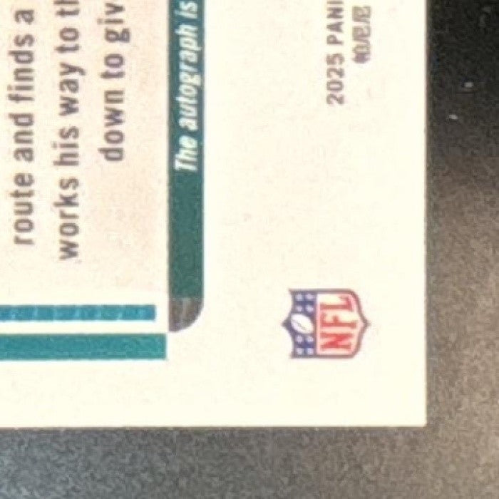 2025 Donruss Optic Travis Hunter Signature Series RC Auto Jacksonville Jaguars