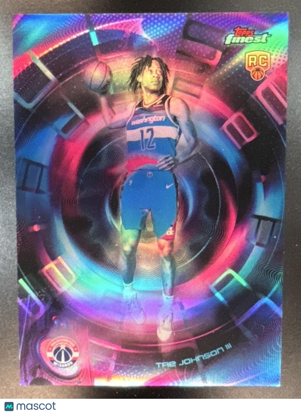 2025-26 Topps Finest Tre Johnson III Pulse #P-15 SSP Washington Wizards