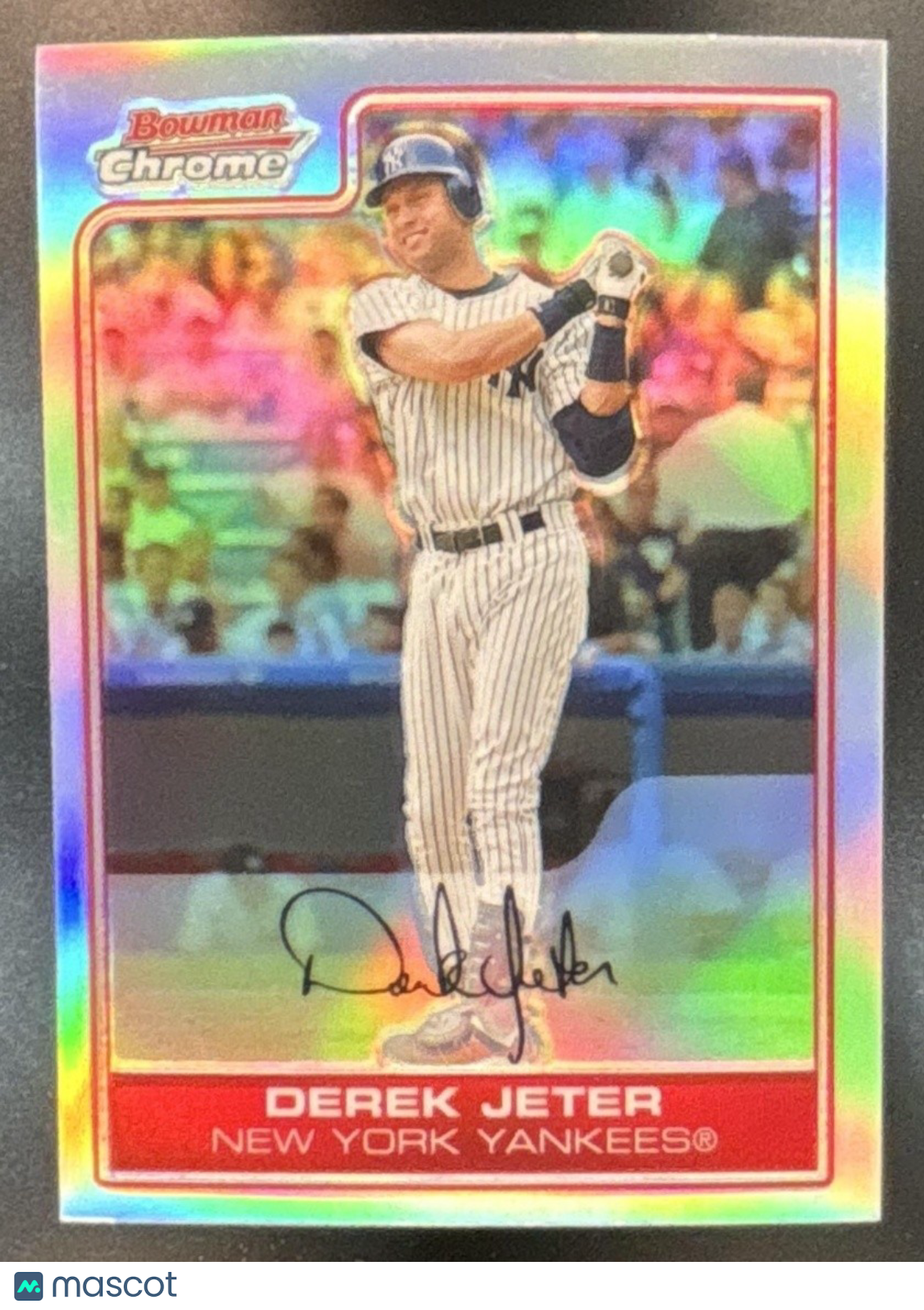 2006 Bowman Chrome Derek Jeter Refractor #65 New York Yankees