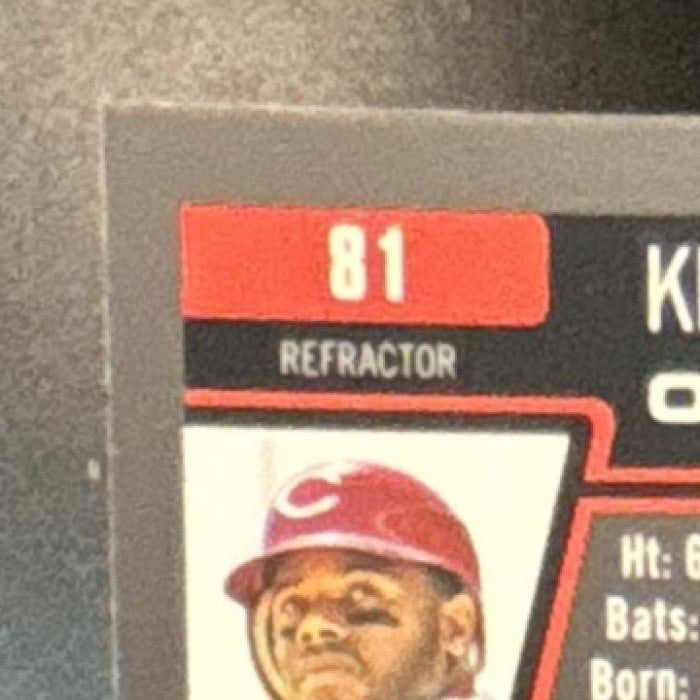2006 Bowman Chrome Ken Griffey Jr. Refractor #81 Cincinnati Reds