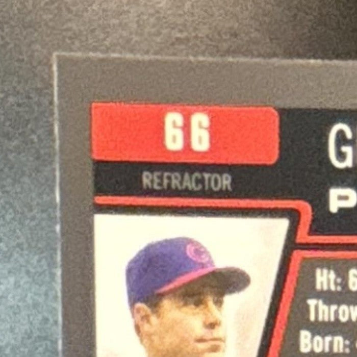 2006 Bowman Chrome Greg Maddux Refractor #66