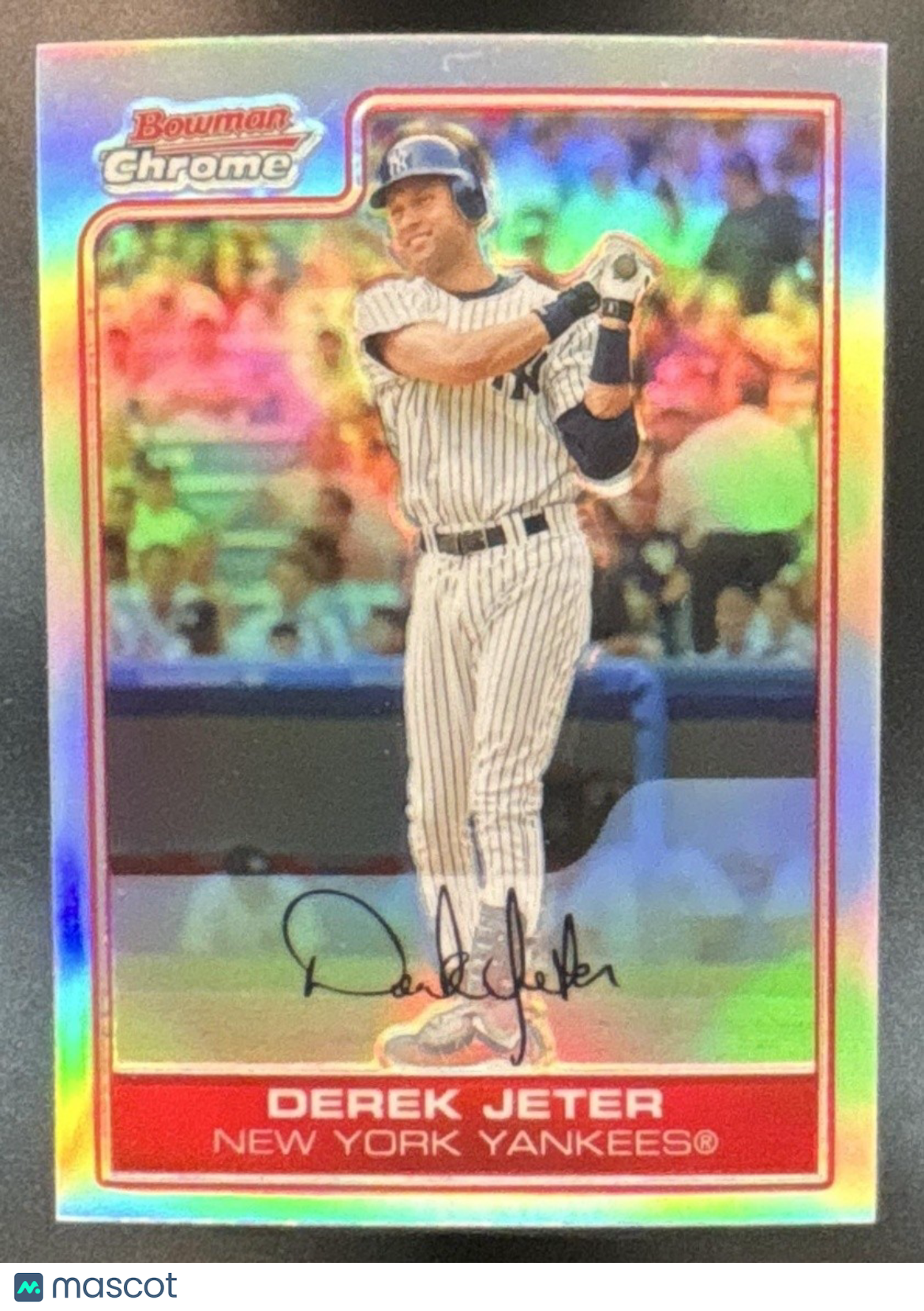 2006 Bowman Chrome Derek Jeter Refractor #65 Yankees