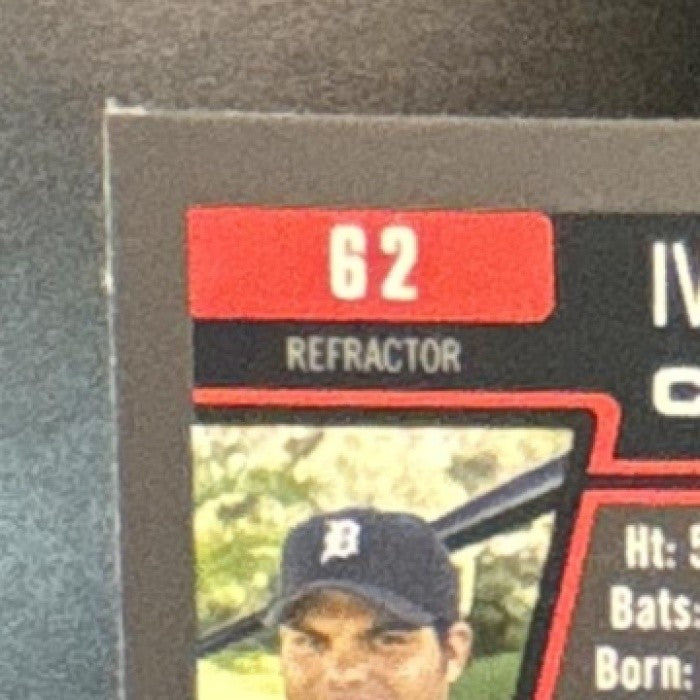 2006 Bowman Chrome Ivan Rodriguez Refractor #62 Detroit Tigers