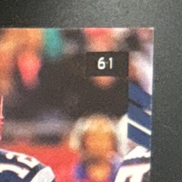 2005 Playoff Honors Tom Brady X's /299 #61 New England Patriots
