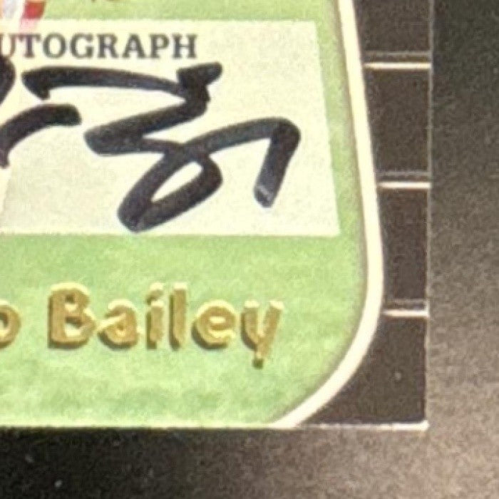 1999 Collector's Edge Triumph Champ Bailey Signed Sealed Delivered Auto Redskins