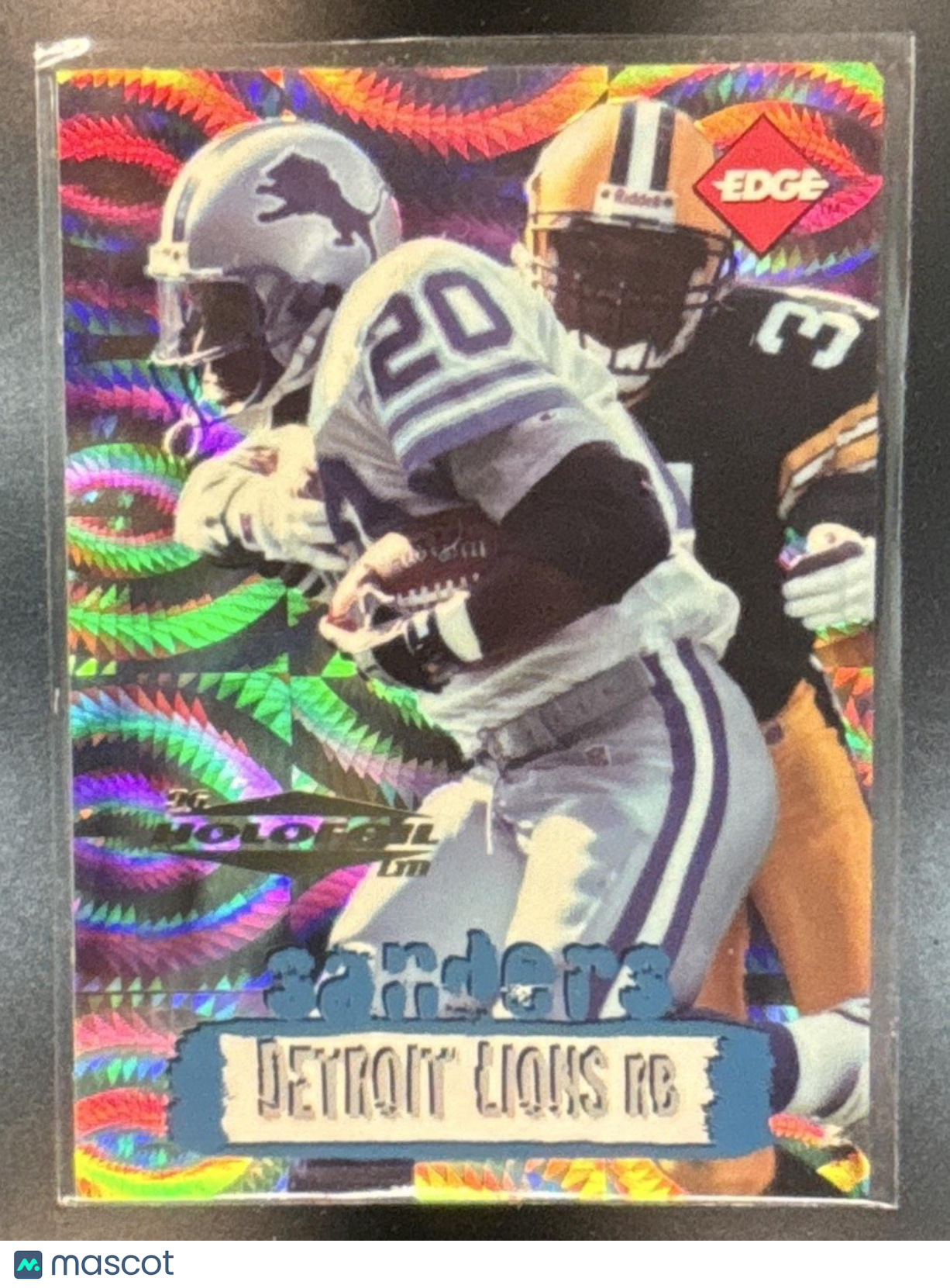 1996 Collector's Edge Barry Sanders Holofoil /500 #78 Detroit Lions