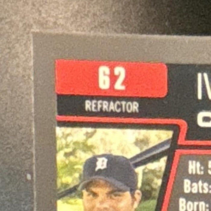 2006 Bowman Chrome Ivan Rodriguez Refractor #62 Tigers