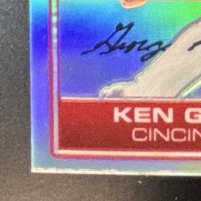2006 Bowman Chrome Ken Griffey Jr. Refractor #81 Reds