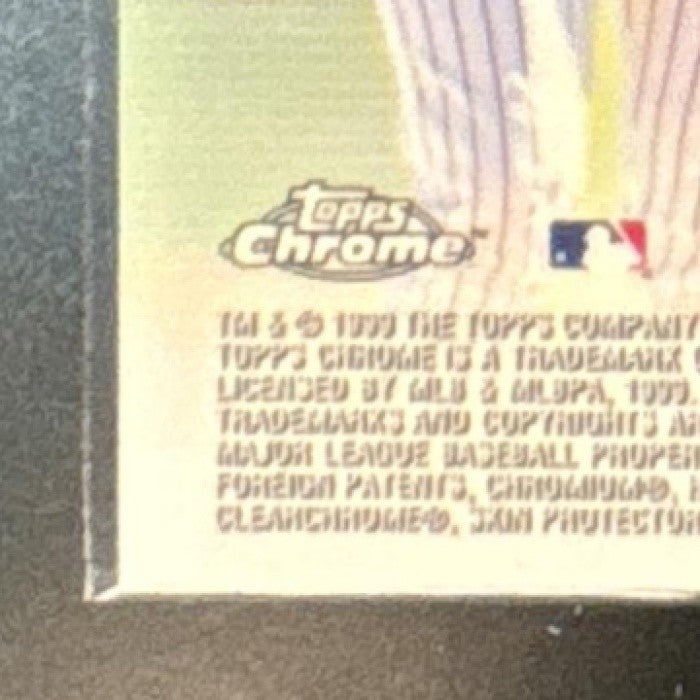 1999 Topps Chrome Roger Clemens All Etch #AE25 New York Yankees