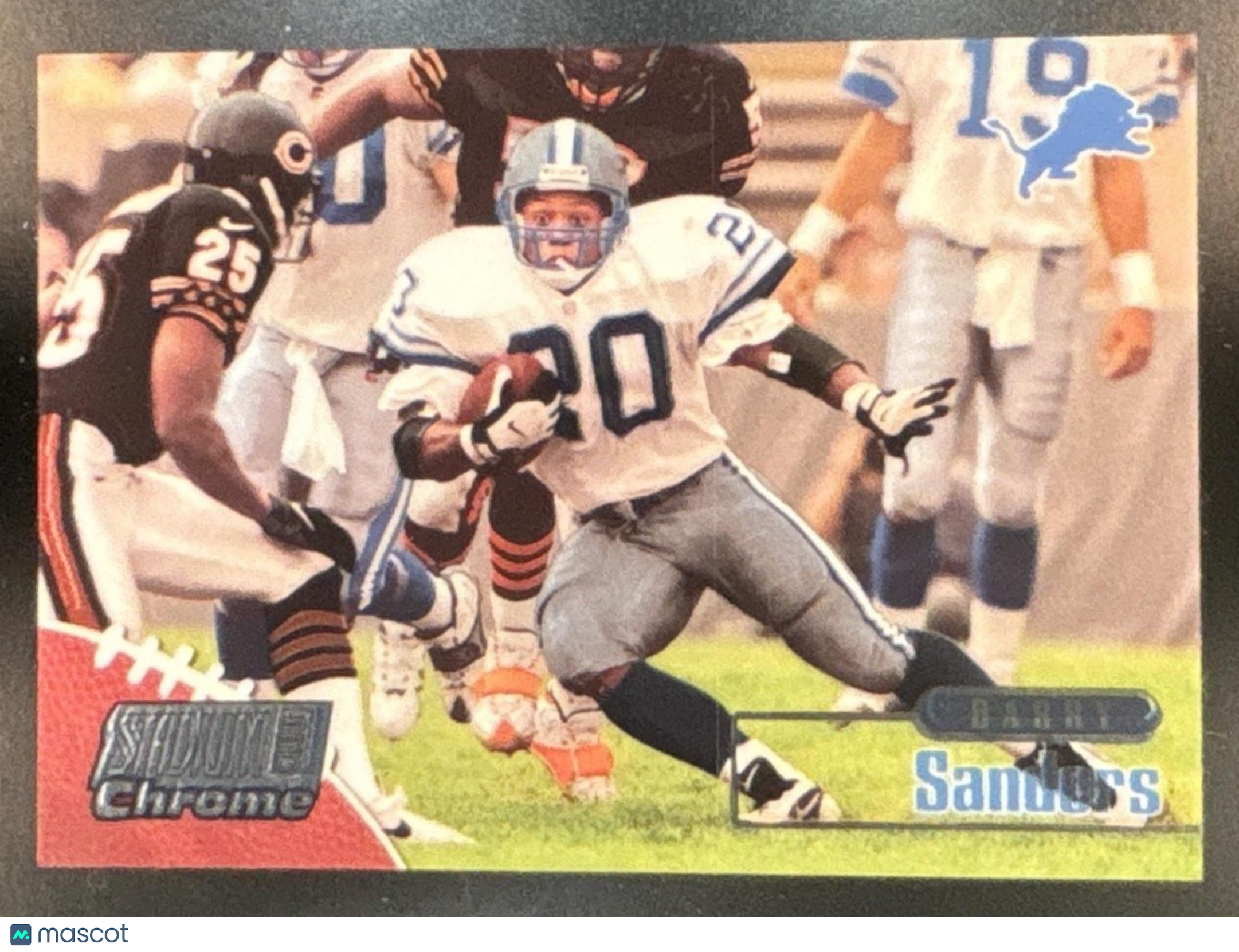 1998 Topps Stadium Club Barry Sanders Chrome