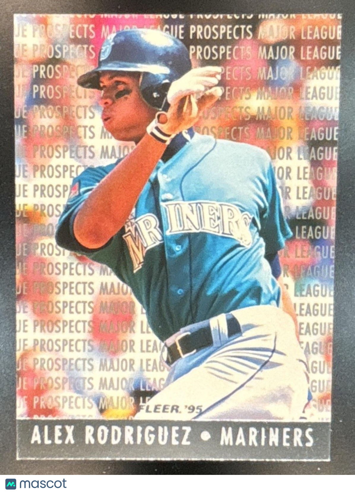 1995 Fleer Alex Rodriguez Major League Prospects #10 RC Seattle Mariners