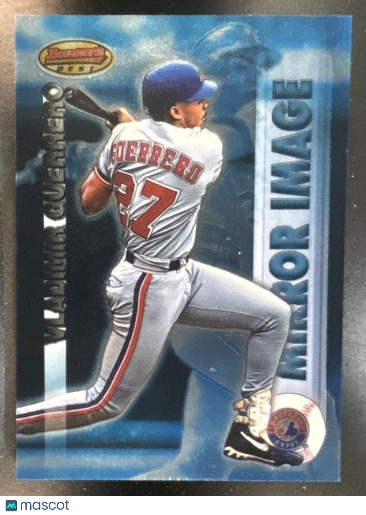 1999 Bowman's Best Vladimir Guerrero Carlos Beltran Mirror Image #M7 Royals
