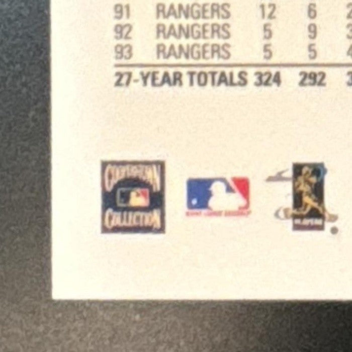 1999 Upper Deck Ultimate Victory Nolan Ryan Tribute #T1 Texas Rangers