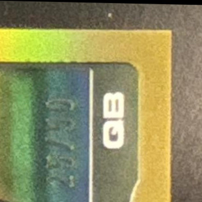 2025 Topps Chrome Jordan Love Gold Refractor /50 #109 Green Bay Packers