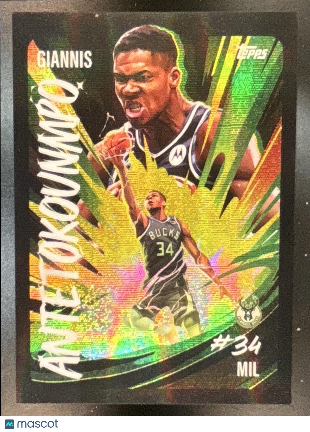 2025-26 Topps Chrome Giannis Antetokounmpo Ultra Violet All-Star SSP Bucks