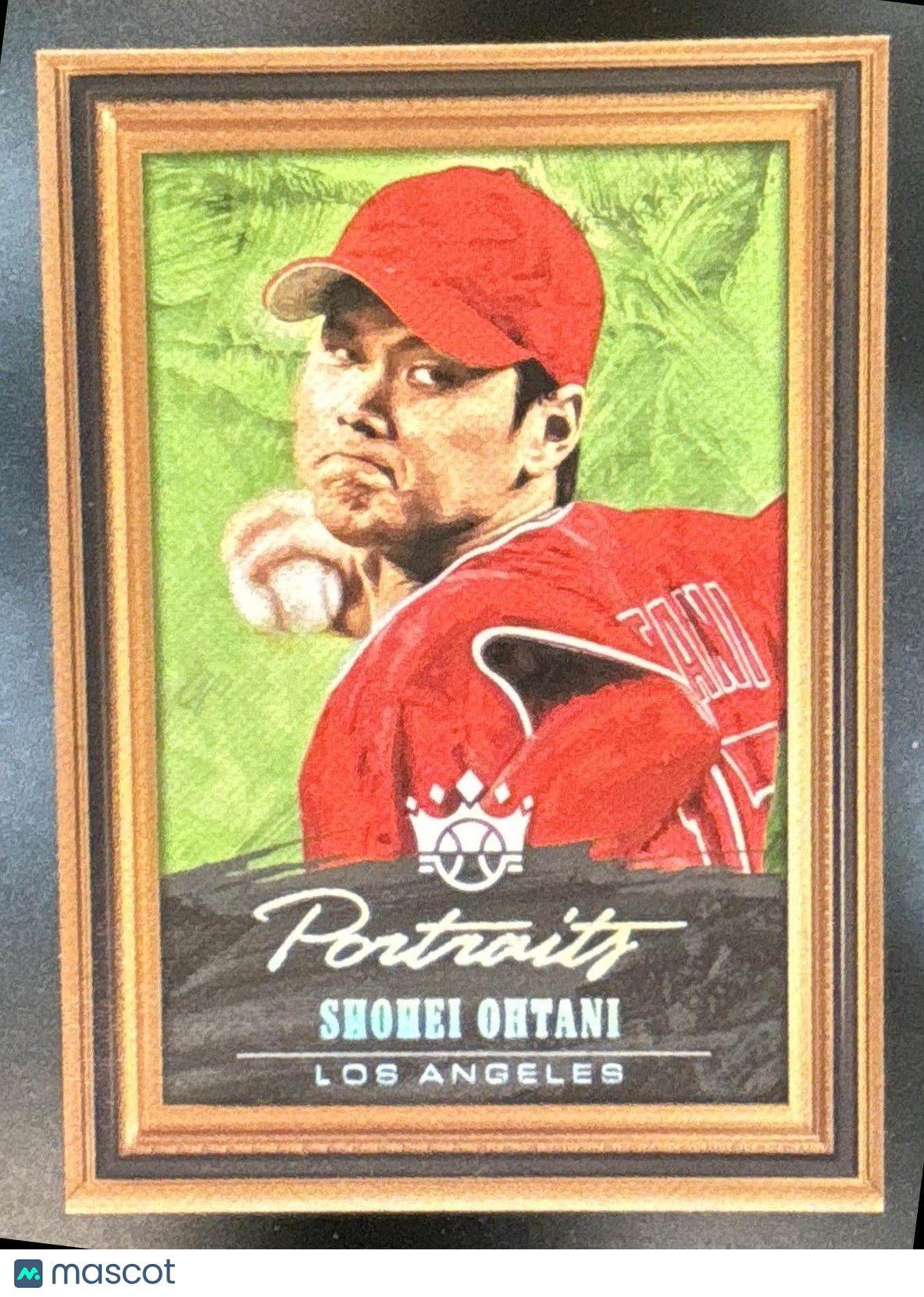 2018 Panini Diamond Kings Shohei Ohtani Portraits #P15 RC Los Angeles Angels