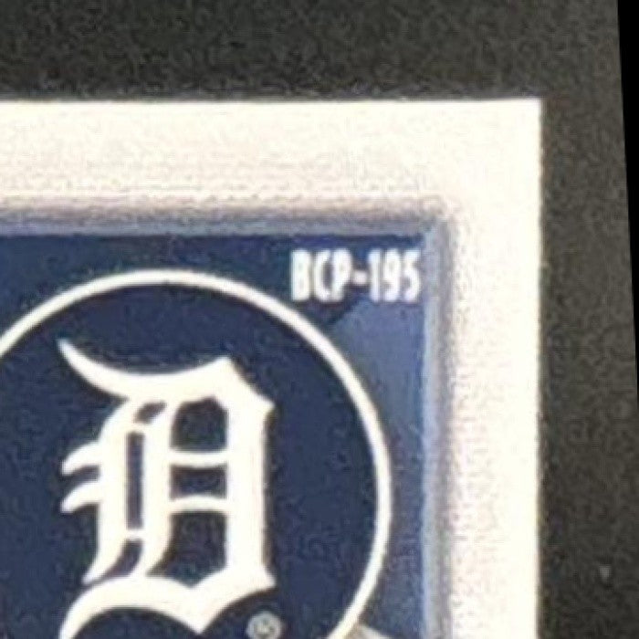 2024 Bowman Chrome Max Clark Prospects Mega Box Gold Mojo /50 #BCP-195 Tigers